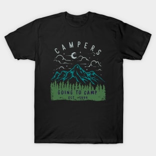 Summer Campers Mountain T-Shirt